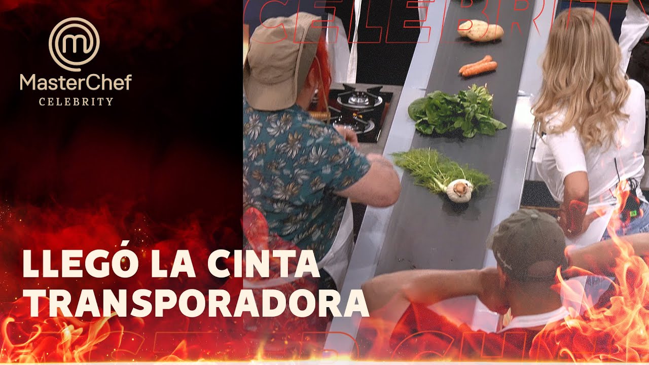 Se estrenó la cinta transportadora con disgustos y sorpresas para los famosos - Masterchef Celebrity
