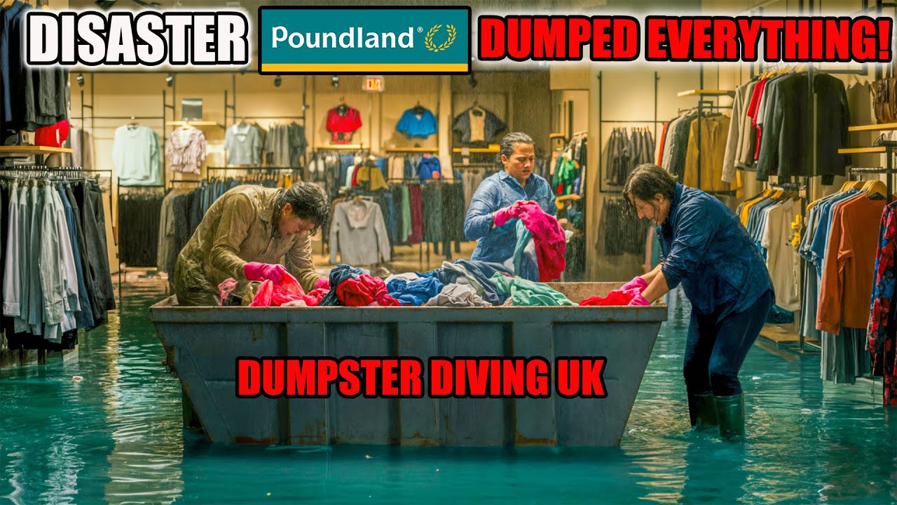 I FOUND THOUSANDS in Poundland DUMPSTER DIVING MEGA JACKPOT!