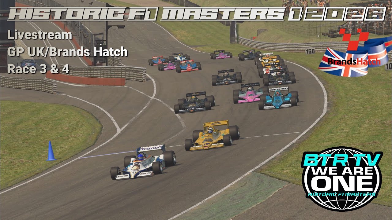 BTR TV Live Stream Historic Masters GP UK/Brands Hatch