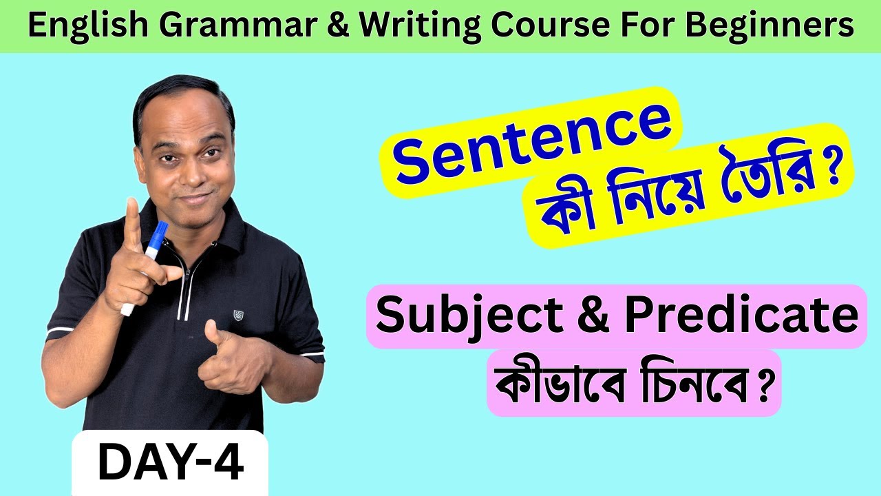 What is a Sentence? | Identify Subject & Predicate Easily