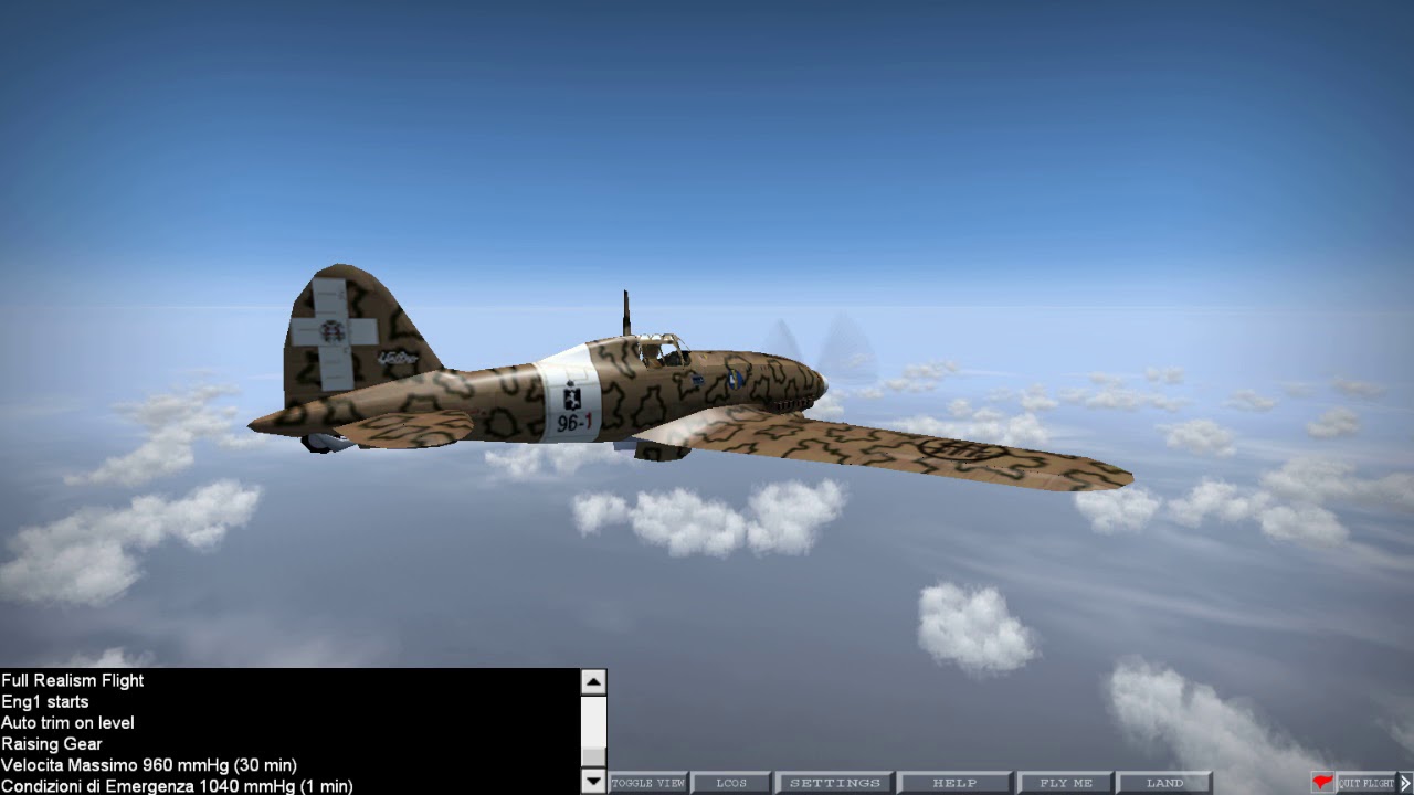 WarBirds 2018 Macchi C.205 Veltro Max.speed@6000m 647kmh(TAS)