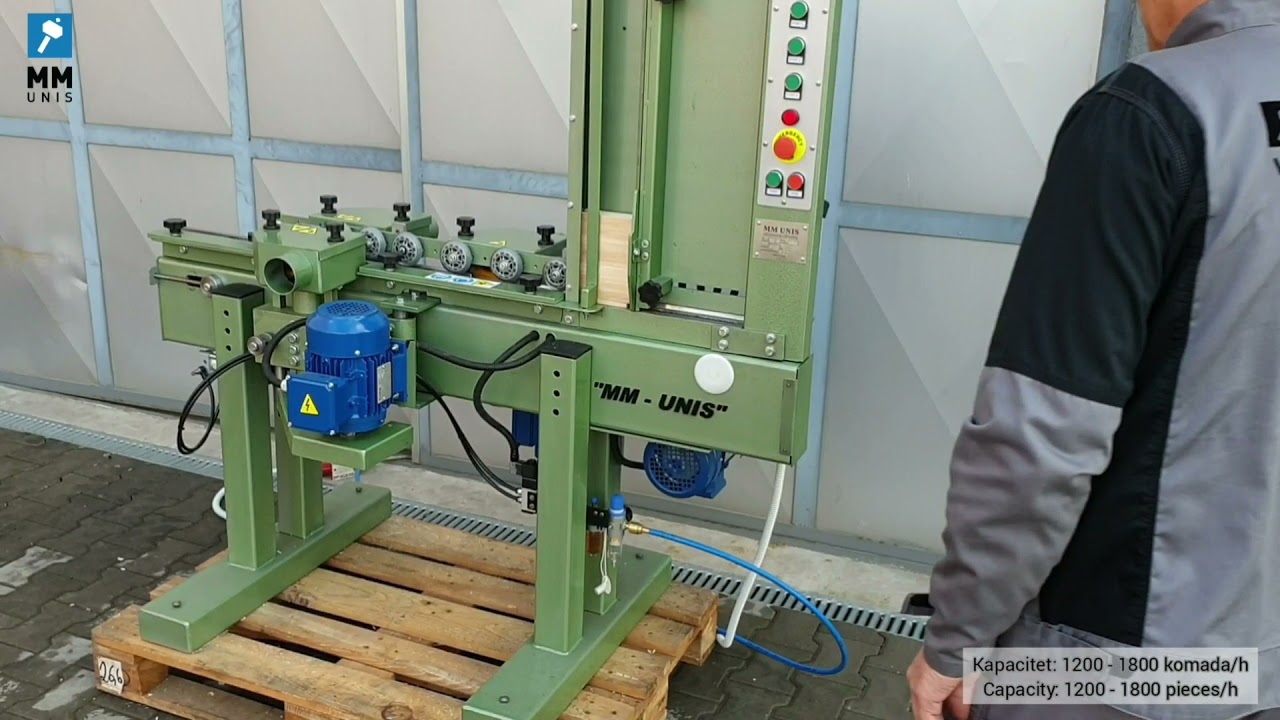 Mašina za izradu bočnih letvica rama košnice - beehive frames production  2021|| MM UNIS