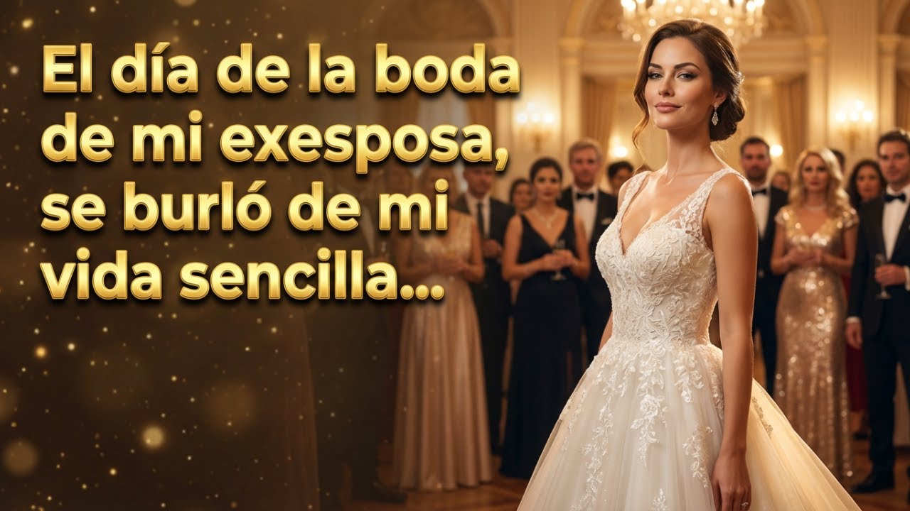 El día de la boda de mi exesposa, se burló de mi vida sencilla delante de sus amigos ricos, pero cua