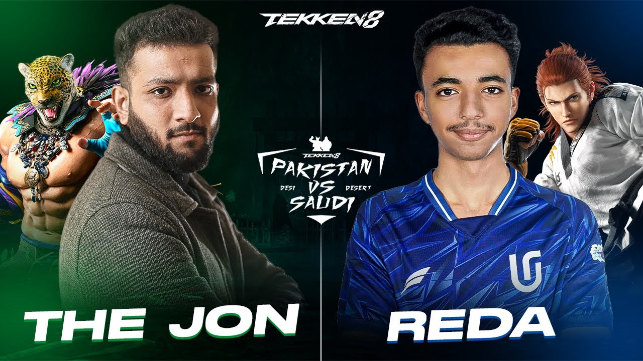 The Jon (King) VS Reda (Hwoarang) - Saudi vs Pakistan - Desi vs Desert 