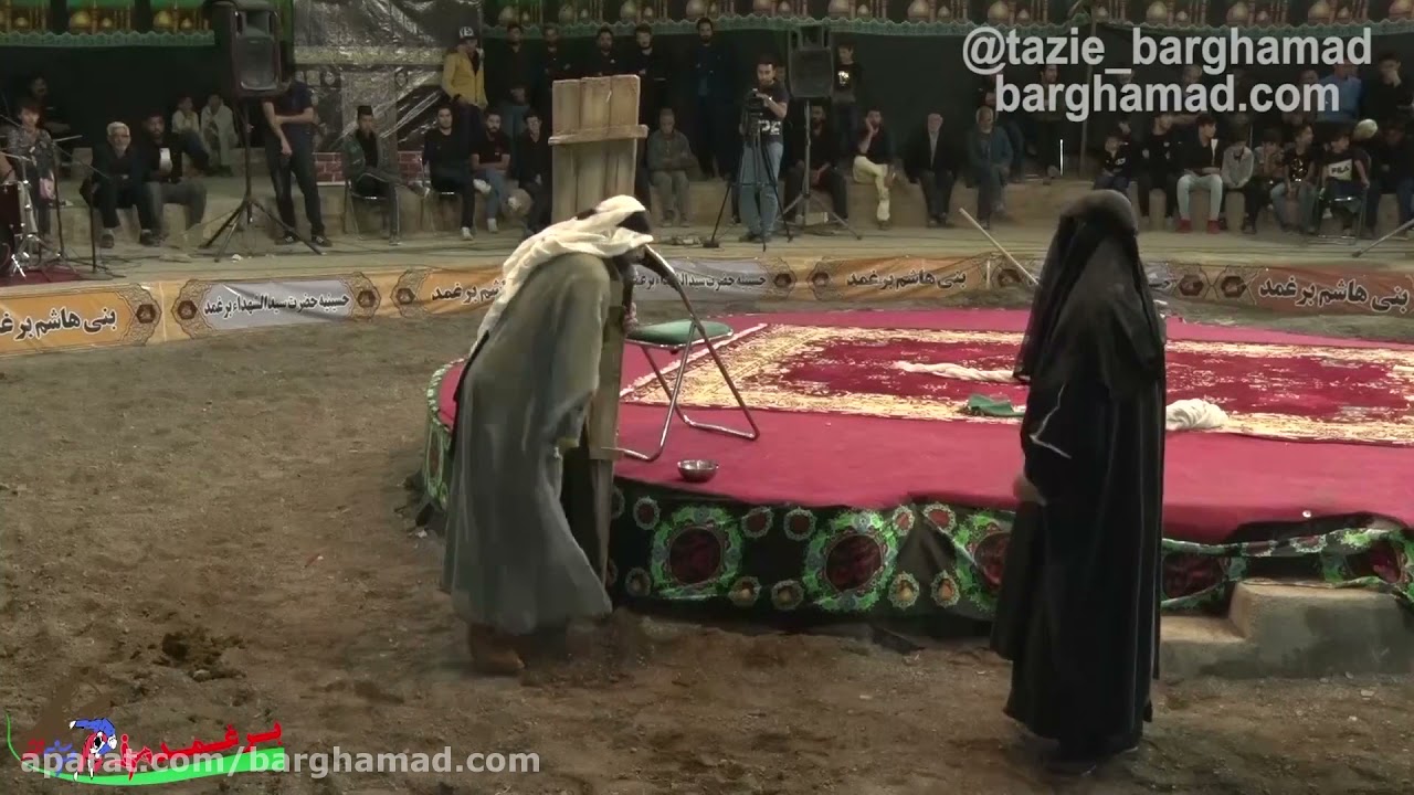 تعزیه حضرت مسلم (ع) - محرم 98 با اجرای امیر صفری قسمت طوعه برغمد