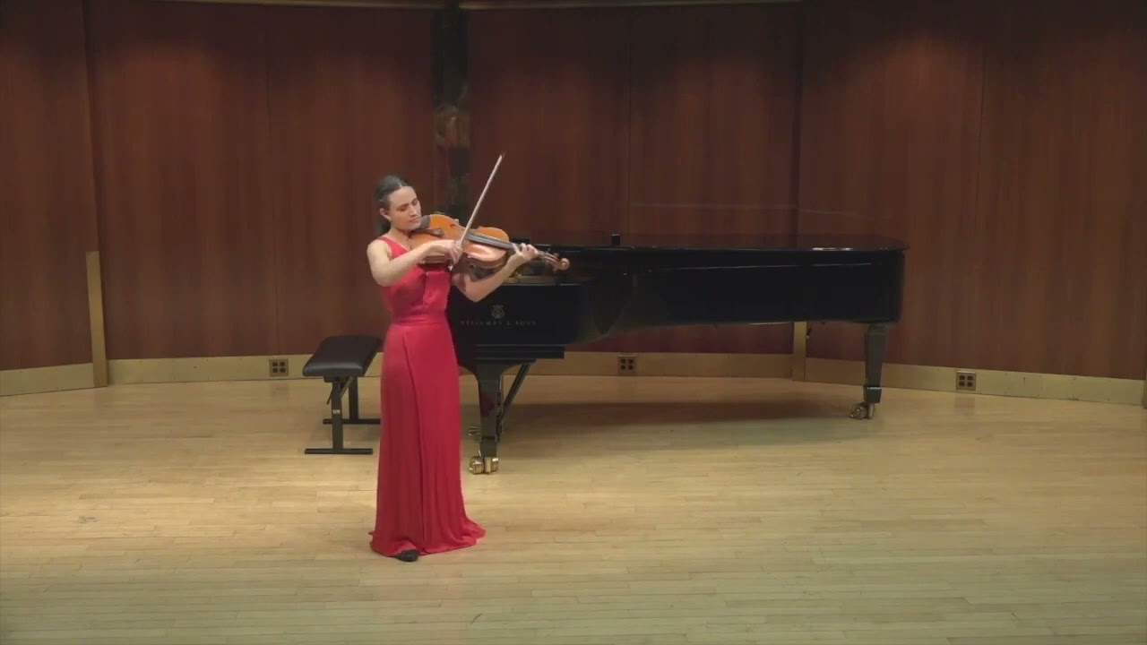 Juilliard Master's Recital-Bach C Major