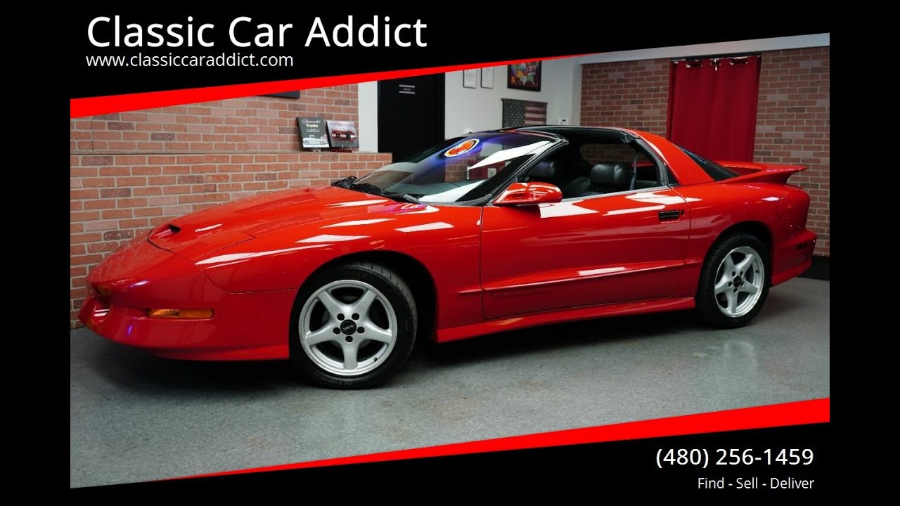 Тест-драйв Pontiac Trans AM WS6 1996 года, оригинальный пробег 28 тыс. миль, ПРОДАНО. Классически...
