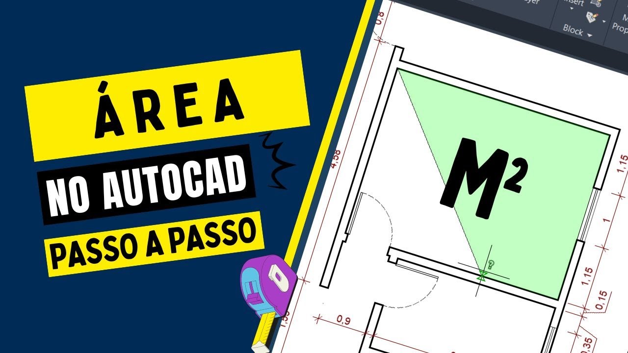 &Aacute;REA no AUTOCAD