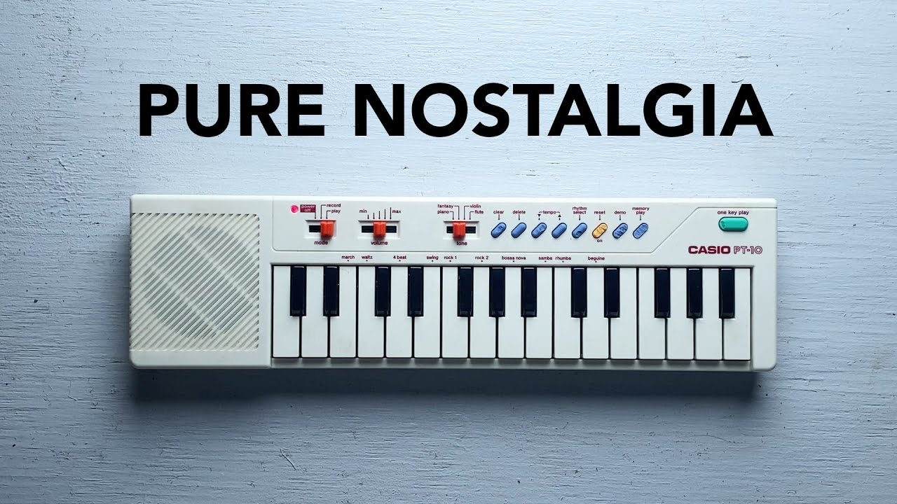 Casio PT-10: Lo-fi nostalgia machine from 1987 + FREE SAMPLE LIBRARY