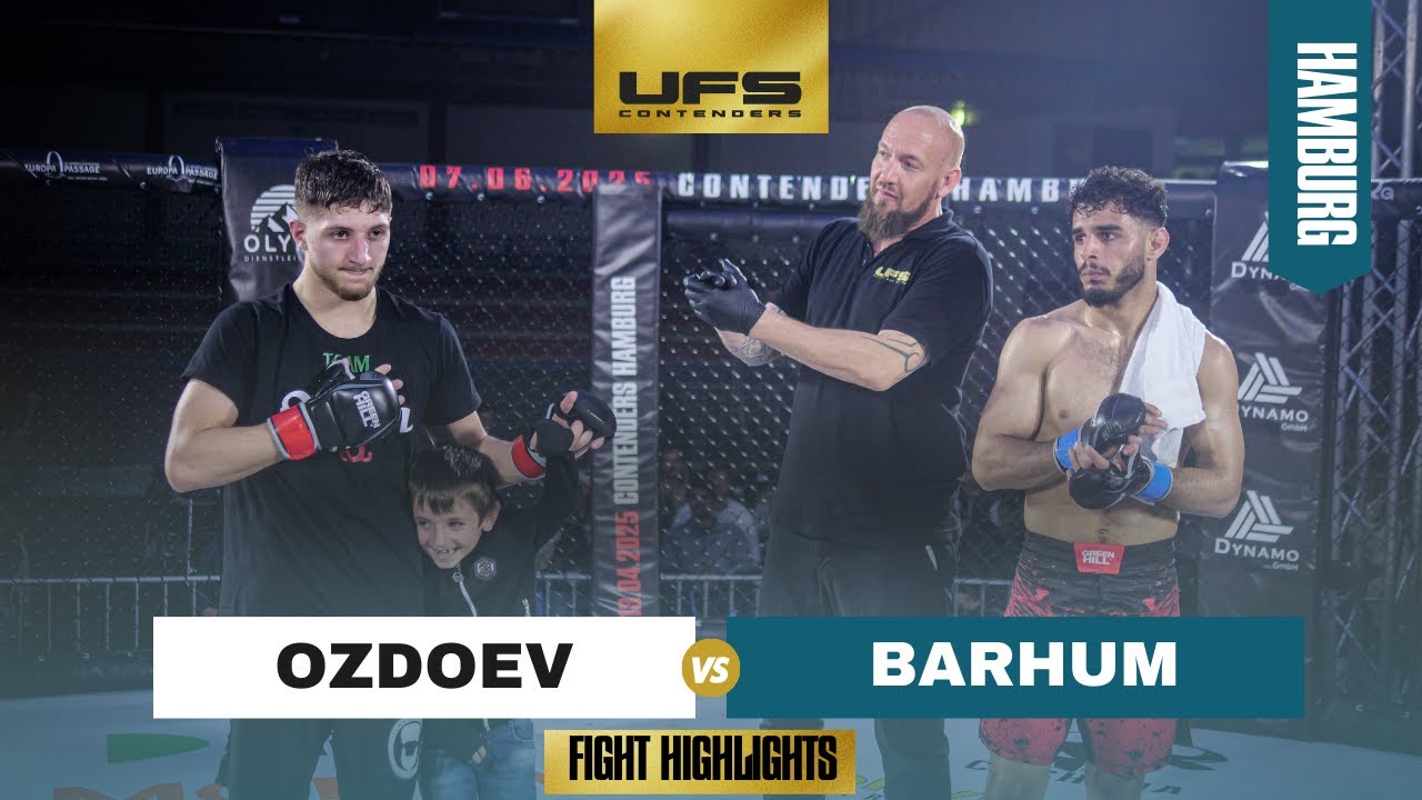 BARHUM vs. OZDOEV | FIGHT HIGHLIGHTS | UFS CONTENDERS HAMBURG