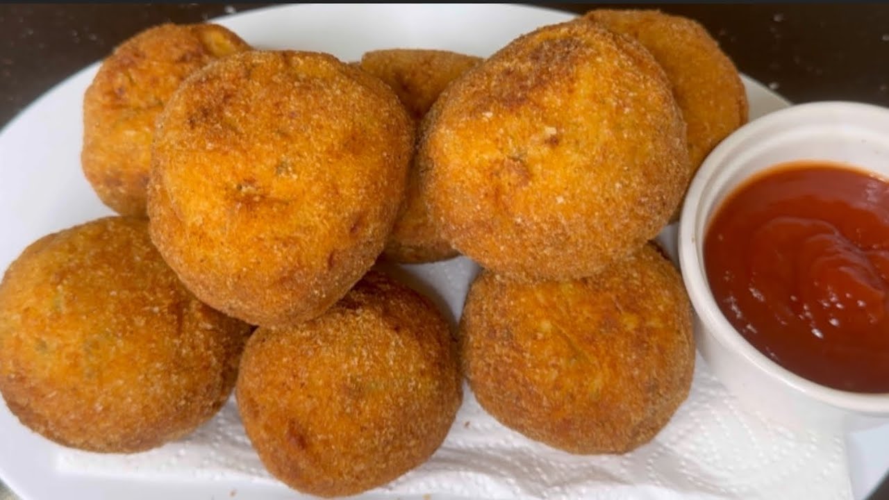 Potato chicken Balls | Crispy chicken Balls | Chicken potato Balls Recipe