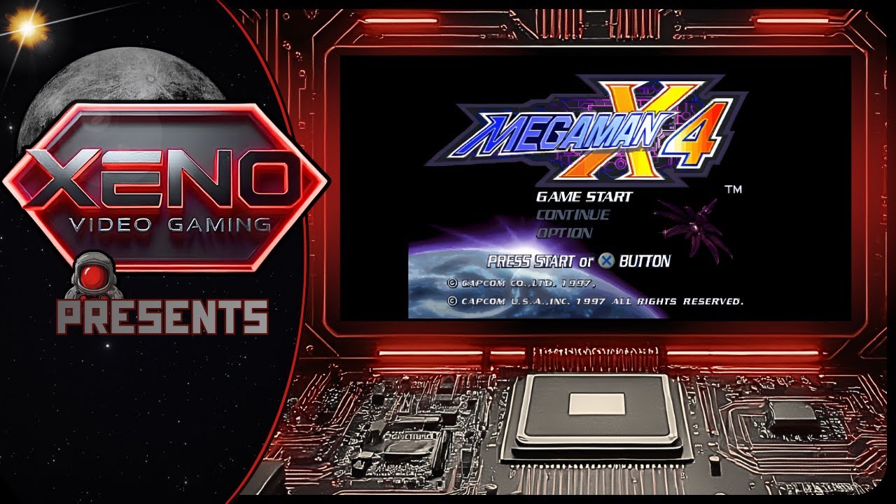 MEGA MAN X4 [PS1] | Longplay / No Commentary