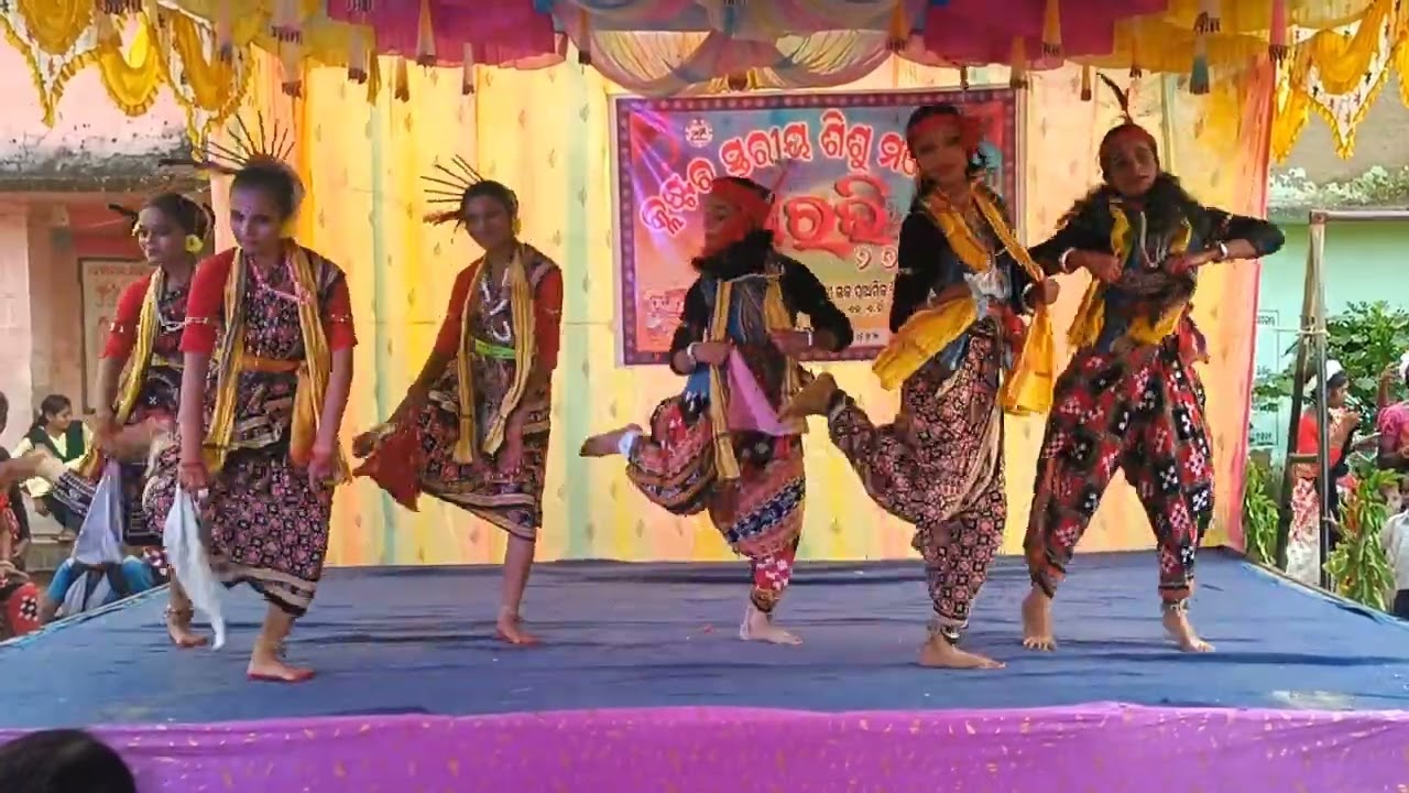 #Suravi 2024 Odishara Lokanrutya 🙏😍  by SUBHA, BARSHA,PAYAL,BIDU, SHREYA &LIPI🥰#odisha #dance ☺️❤️