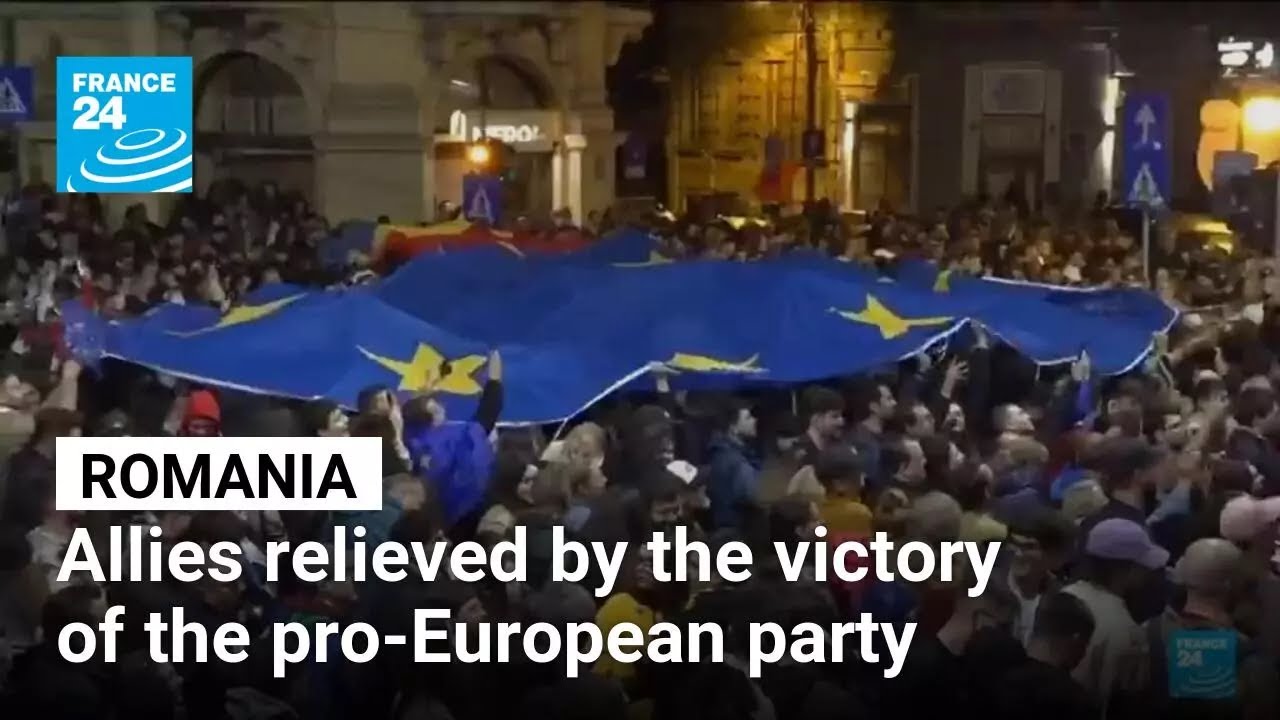Romania's allies relieved by the victory of the pro-European party &bull; FRANCE 24 English