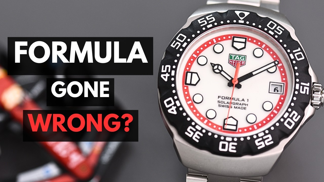 $1,900 for THIS? TAG Heuer Solargraph Review