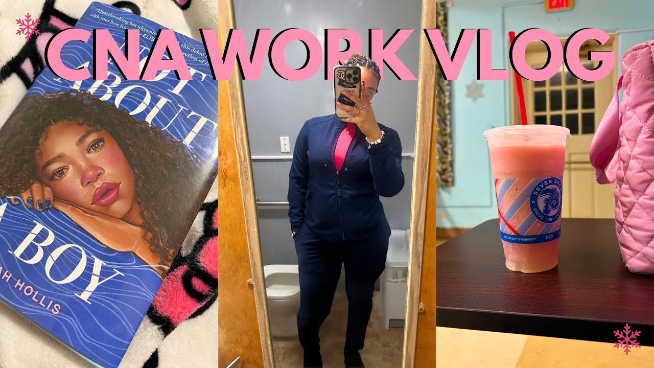 CNA WORK VLOG: working 16 hour shifts 🎀
