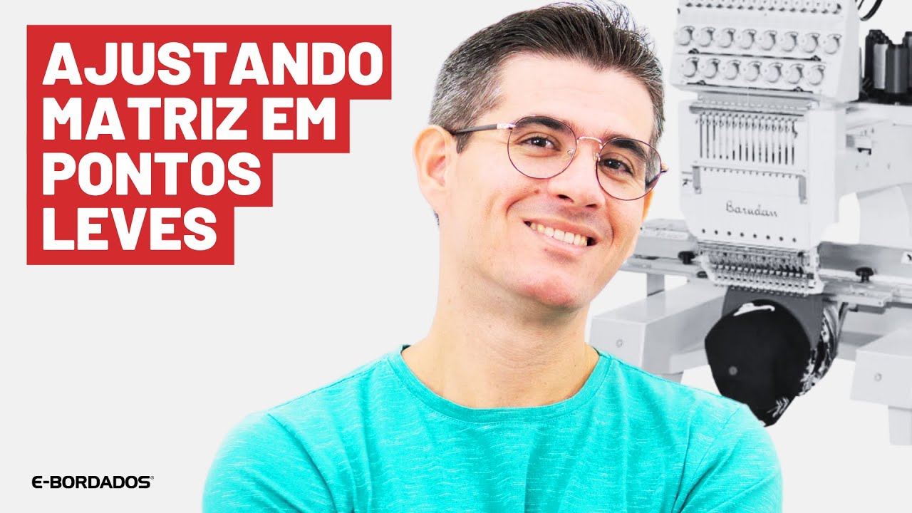 Ajustando a Matriz de Bordado para PONTOS LEVES no Wilcom Embroidery Studio | E-Bordados