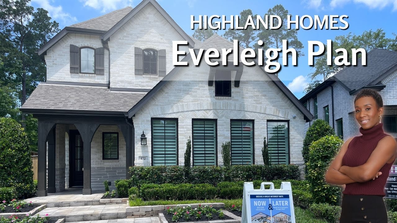 Highland Homes | The Everleigh Plan | Willis, Texas