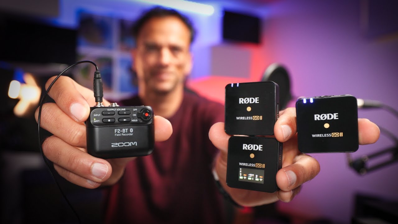 Rode wireless Go2 vs Zoom F2 BT
