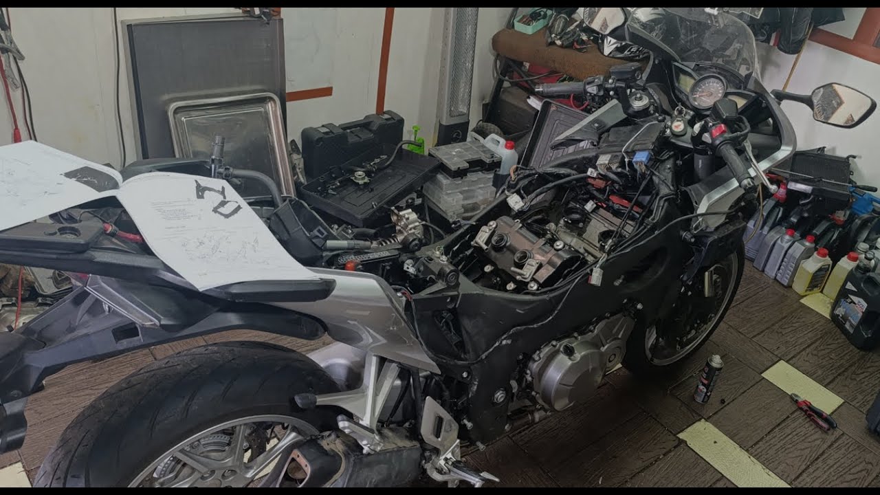 HONDA VFR1200 część 3 pecha...😤 a może w końcu szczęśliwe zakończenie🤔