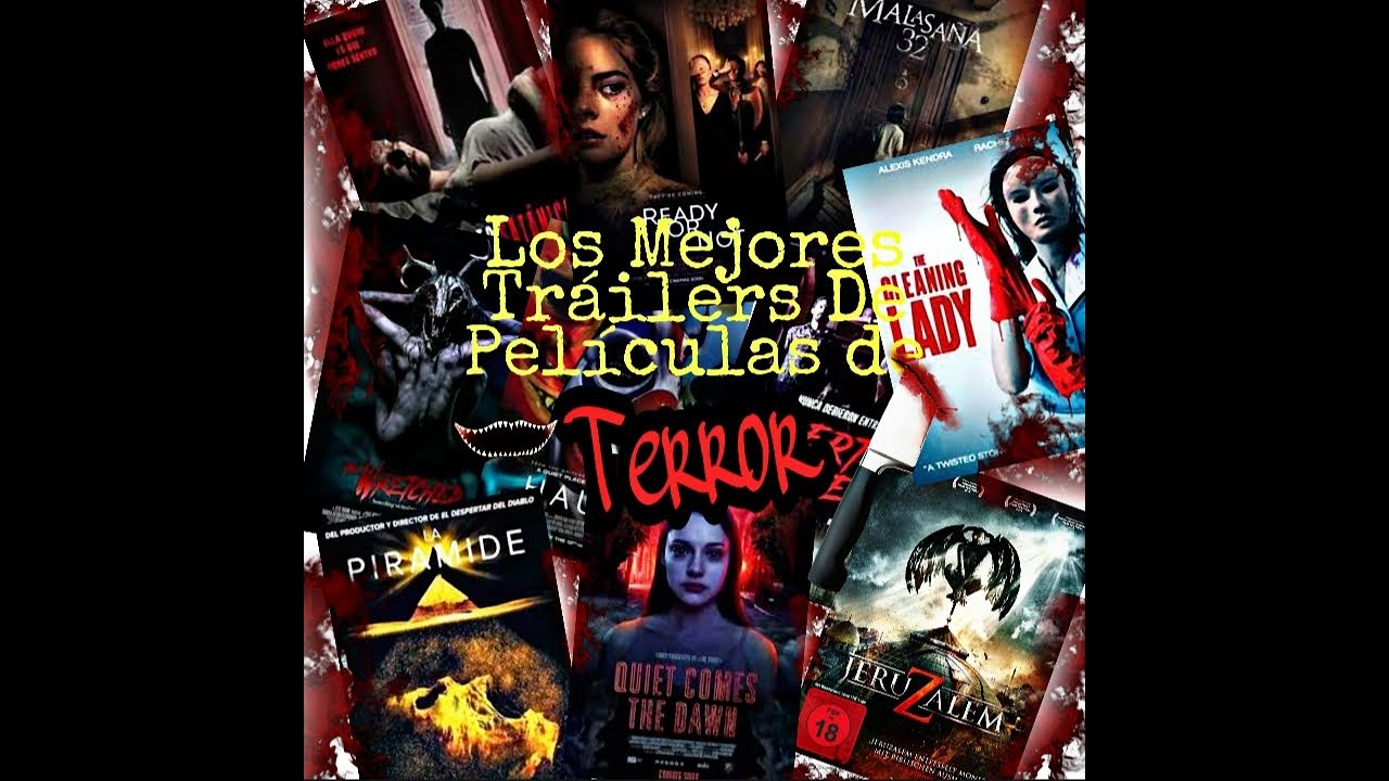 Los 10 Mejores 👌 TRAILERS de PELICULAS DE TERROR (Sinopsis) 😱😱😱👻👈🕷