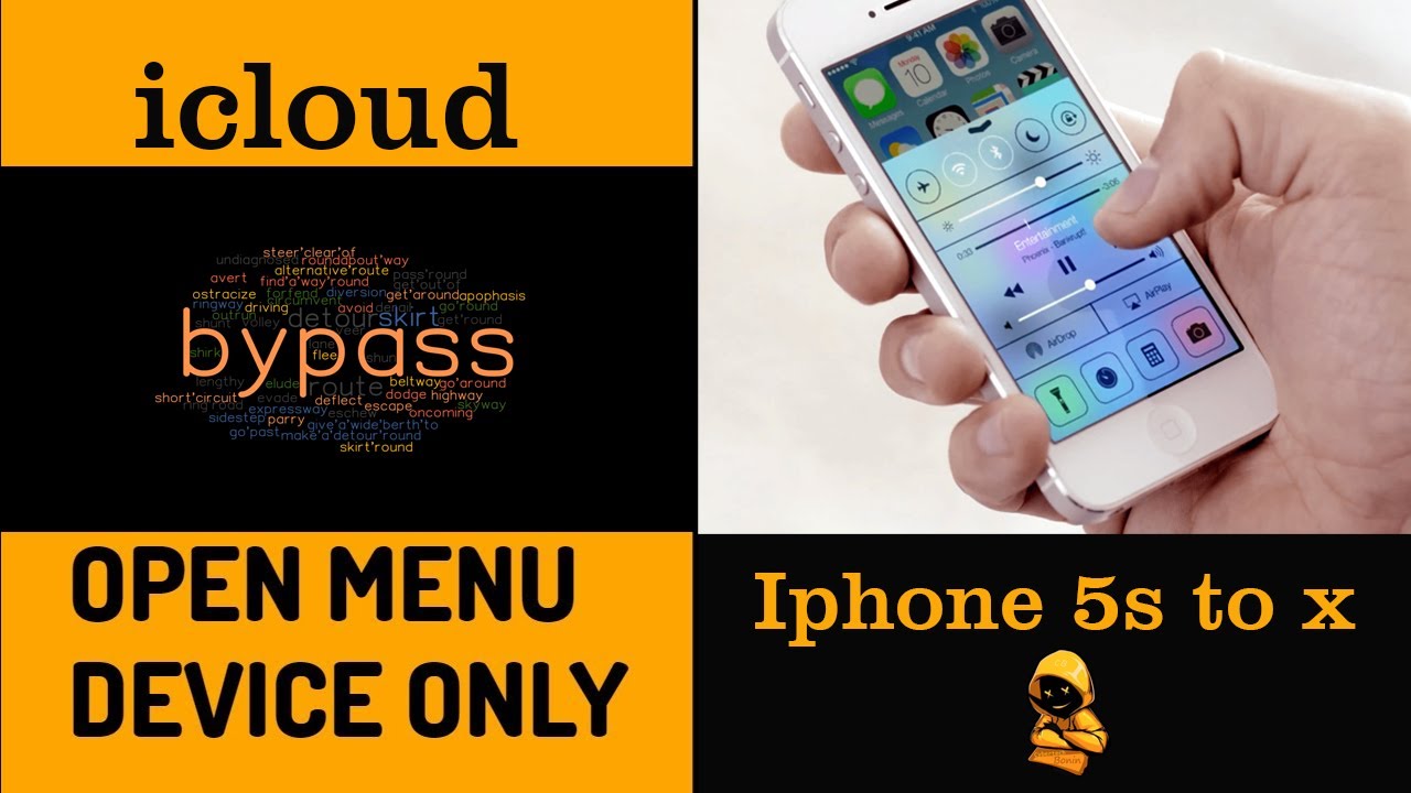 IPHONE 5S OPEN MENU ICLOUD BYPASS WITH SIM SIGNAL | IPHONE 5S TO X