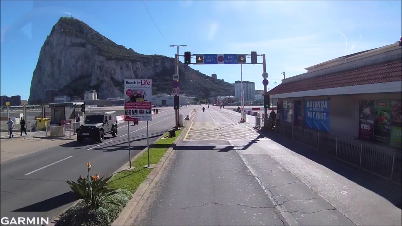 Kamionem na Gibraltar