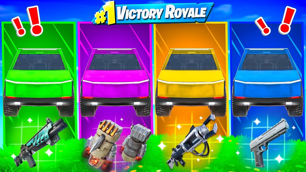 LOSOWY CYBERTRUCK CHALLENGE w Fortnite