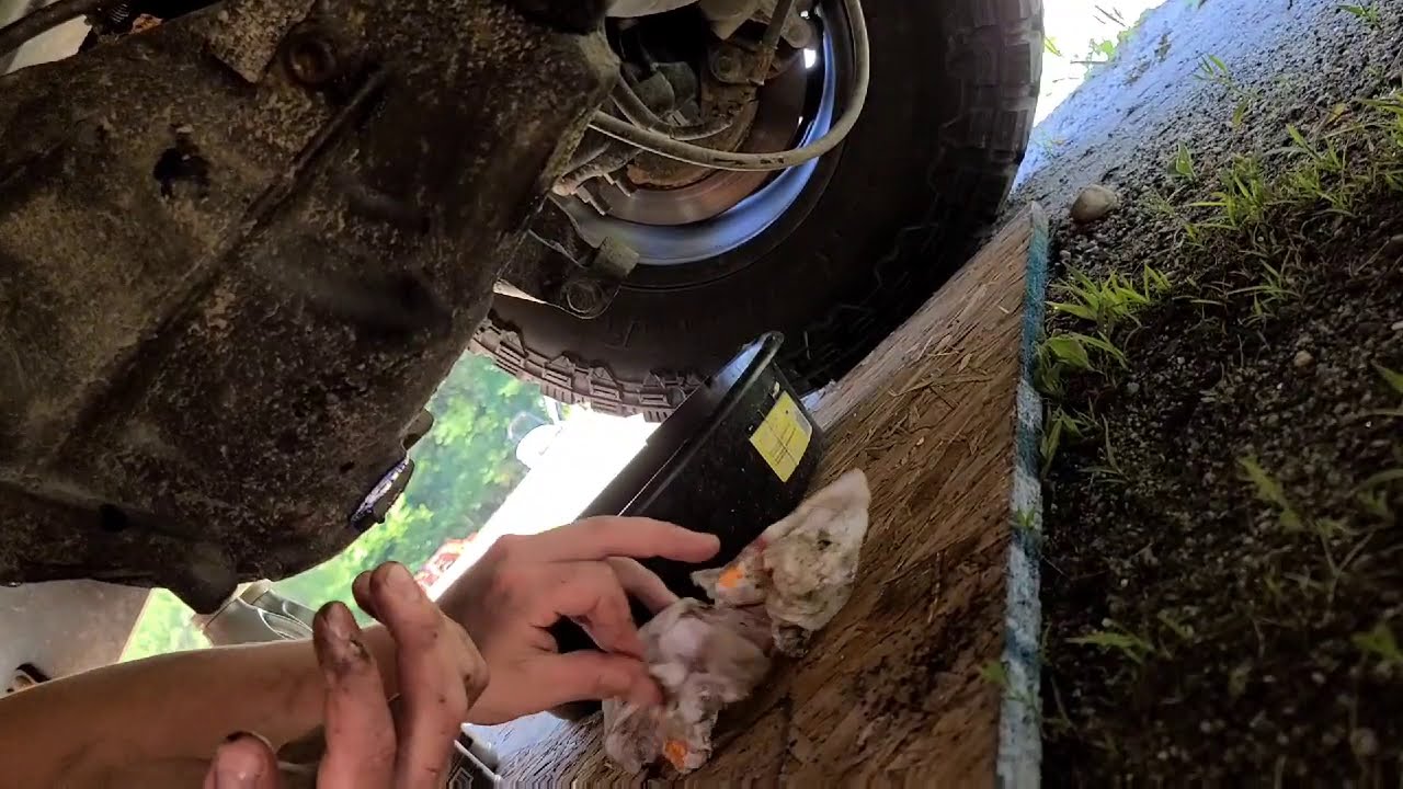 Step by step Chevy Silverado rear differential fluid change / how to