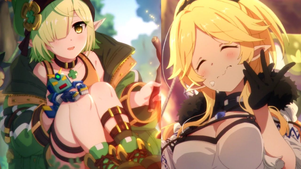 プリコネR「エンジョイ＆リフレッシュ！　でこぼこガールズ・キャンプ　全話」　アオイ 双葉碧 Aoi（#花澤香菜）　ユカリ 綾瀬ゆかり Yukari（#今井麻美​）　ジュン 白銀純 Jun（#川澄綾子）