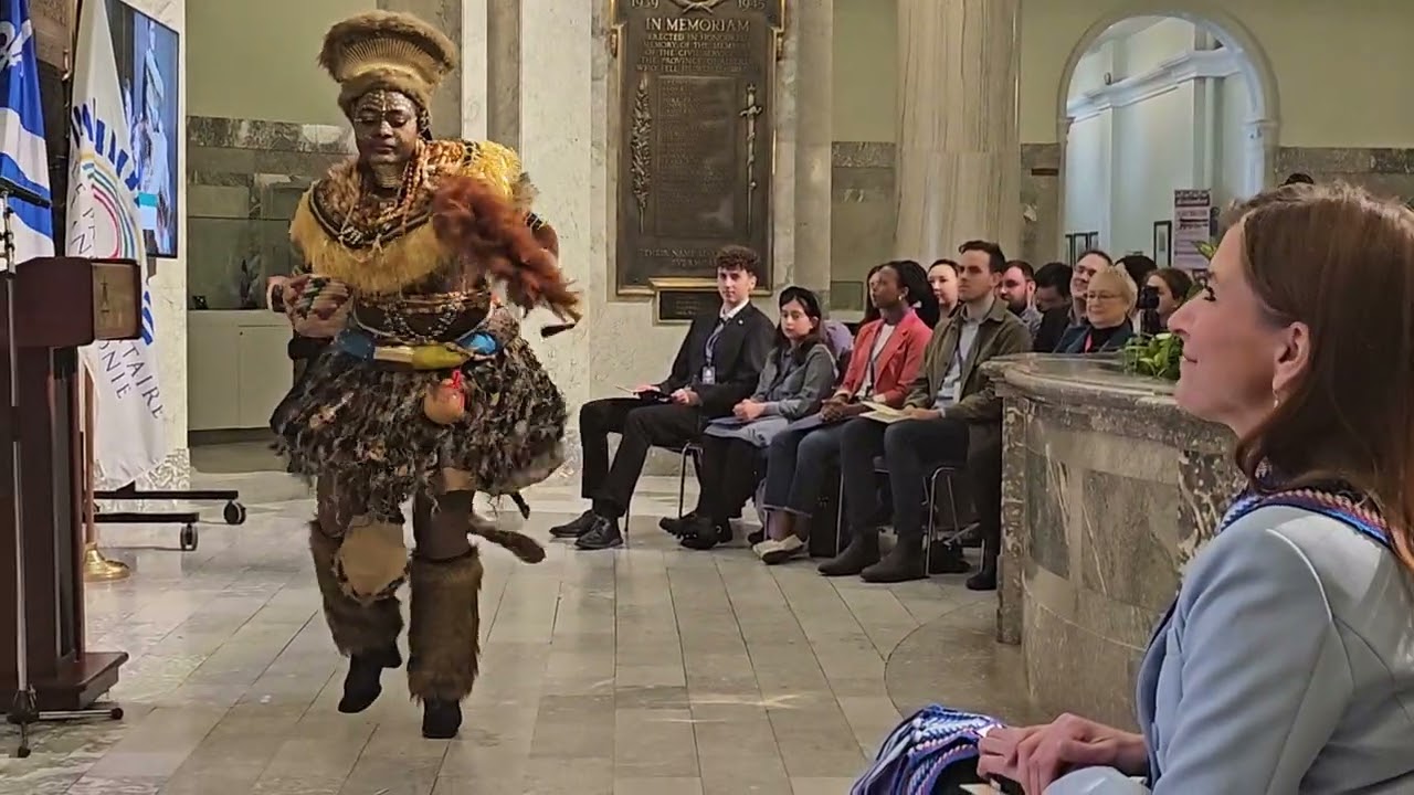 Francophonie International day in Canada 🇨🇦 Alberta with AfricanQueenBorah dance