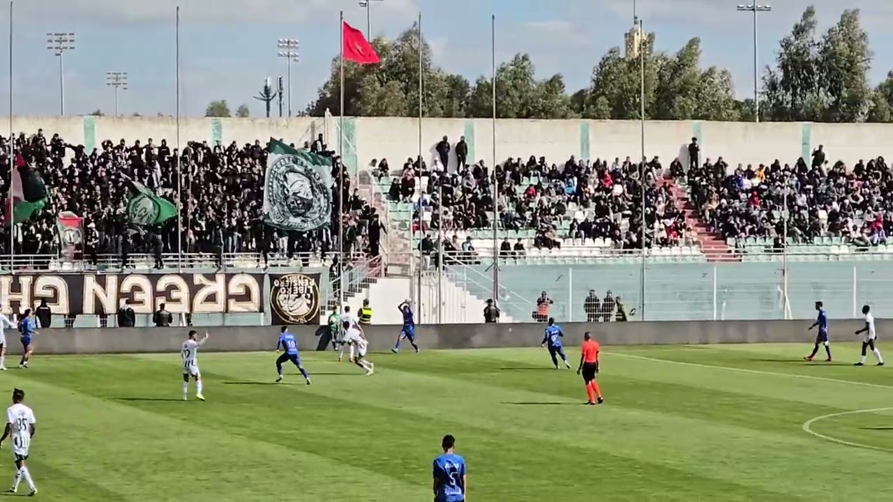 مباراة أولمبيك خريبكة وجمعية المنصورية