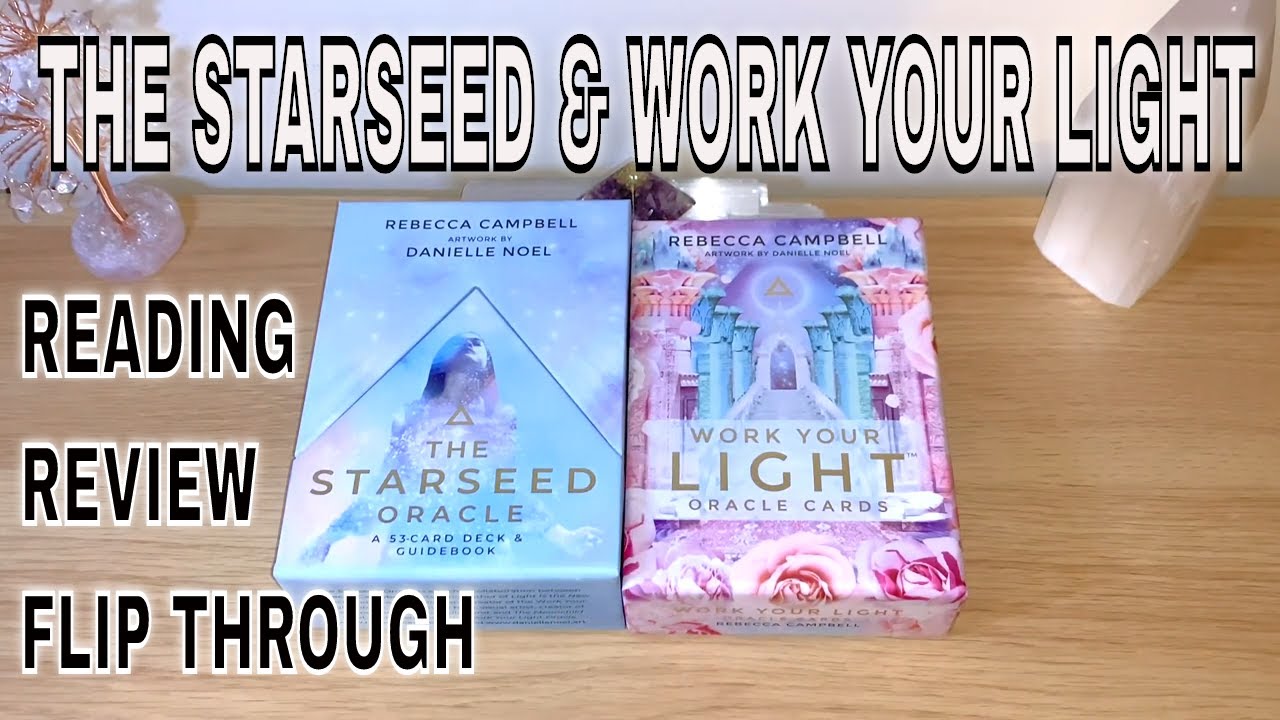 ✨ STARSEED & WORK YOUR LIGHT Side by Side Review, Full Flip Through & Reading!