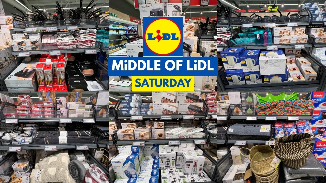 NEW IN MIDDLE OF LIDL THIS WEEK SATURDAY 04 APRIL 2026 | LIDL HAUL | TRAVELANDSHOP WITH ME