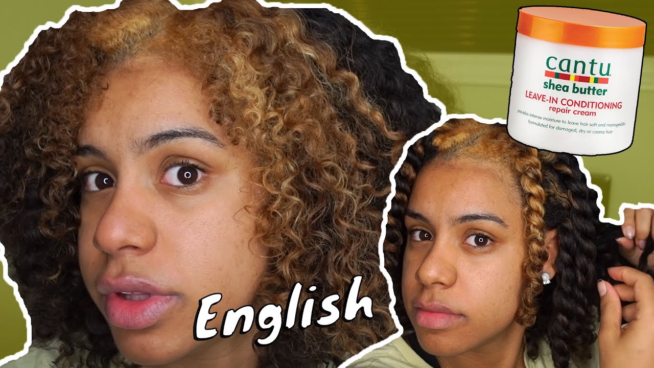 CANTU LEAVE IN REPAIR CREAM HONEST REVIEW + DEMO !