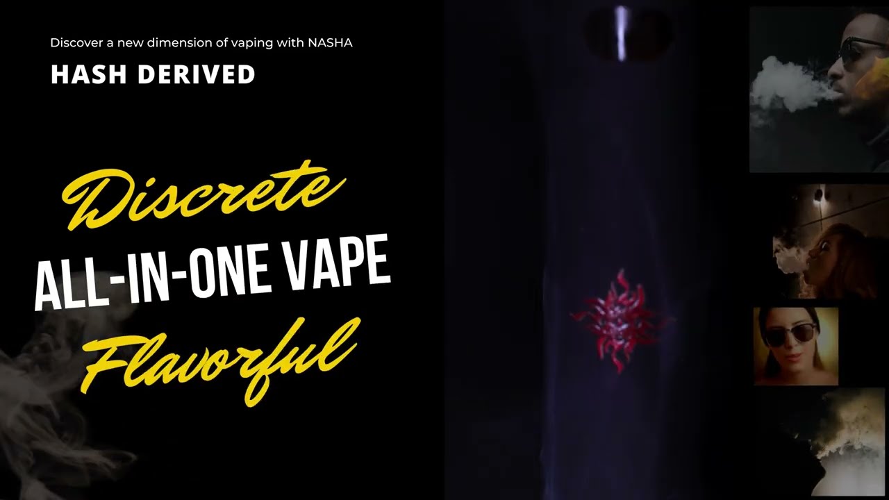 Nasha - ALL-IN-ONE HASH DERIVED LIVE ROSIN VAPE is here!