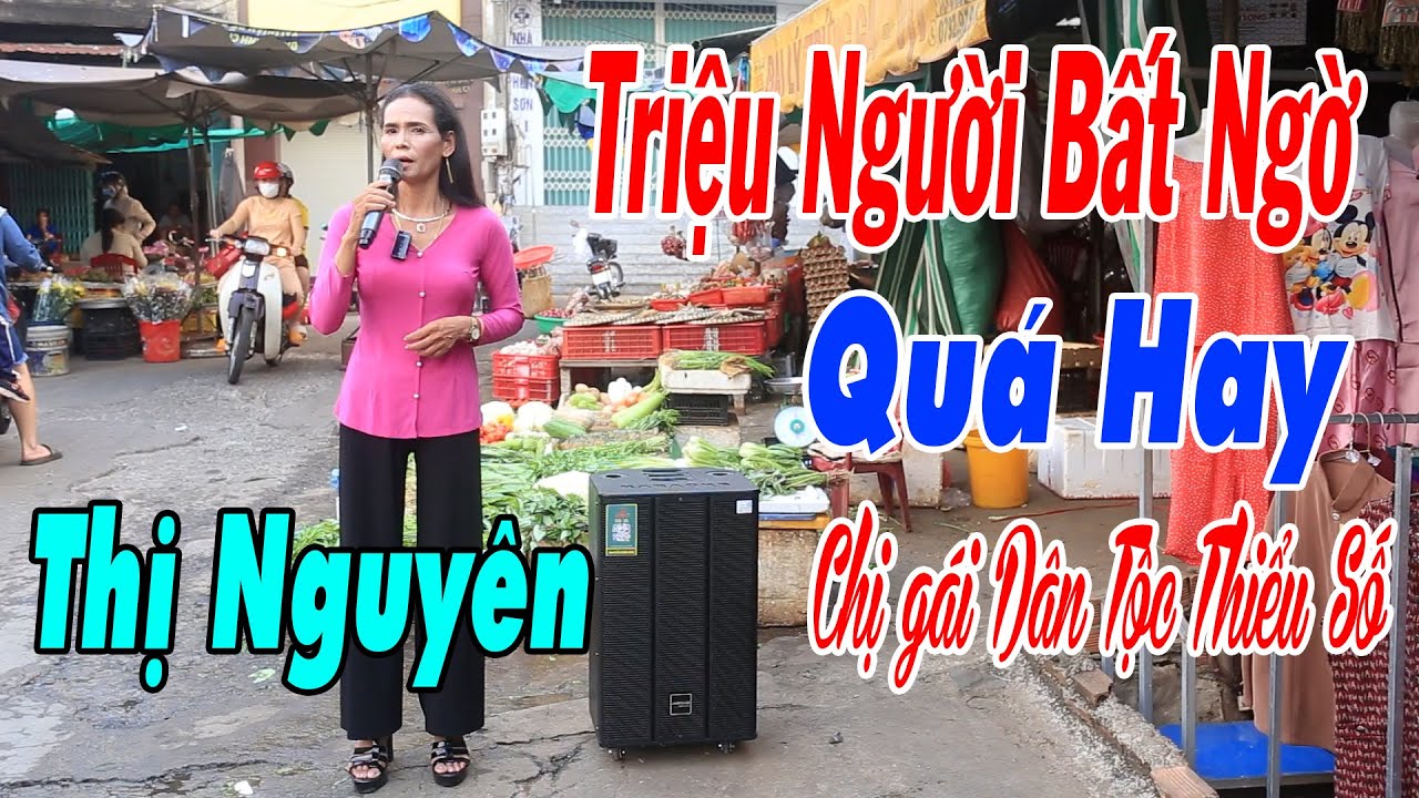Chị Gái Hát Rong Làm Triệu Khán Giả Bất Ngờ - Nếu Em Là Giai Nhân - Phi Nhung | Thị Nguyên Cover