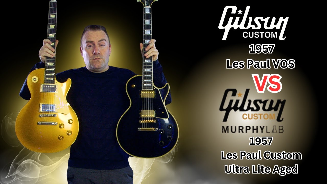Gibson 1957 Les Paul VOS VS Gibson 1957 Les Paul Custom Murphy Lab