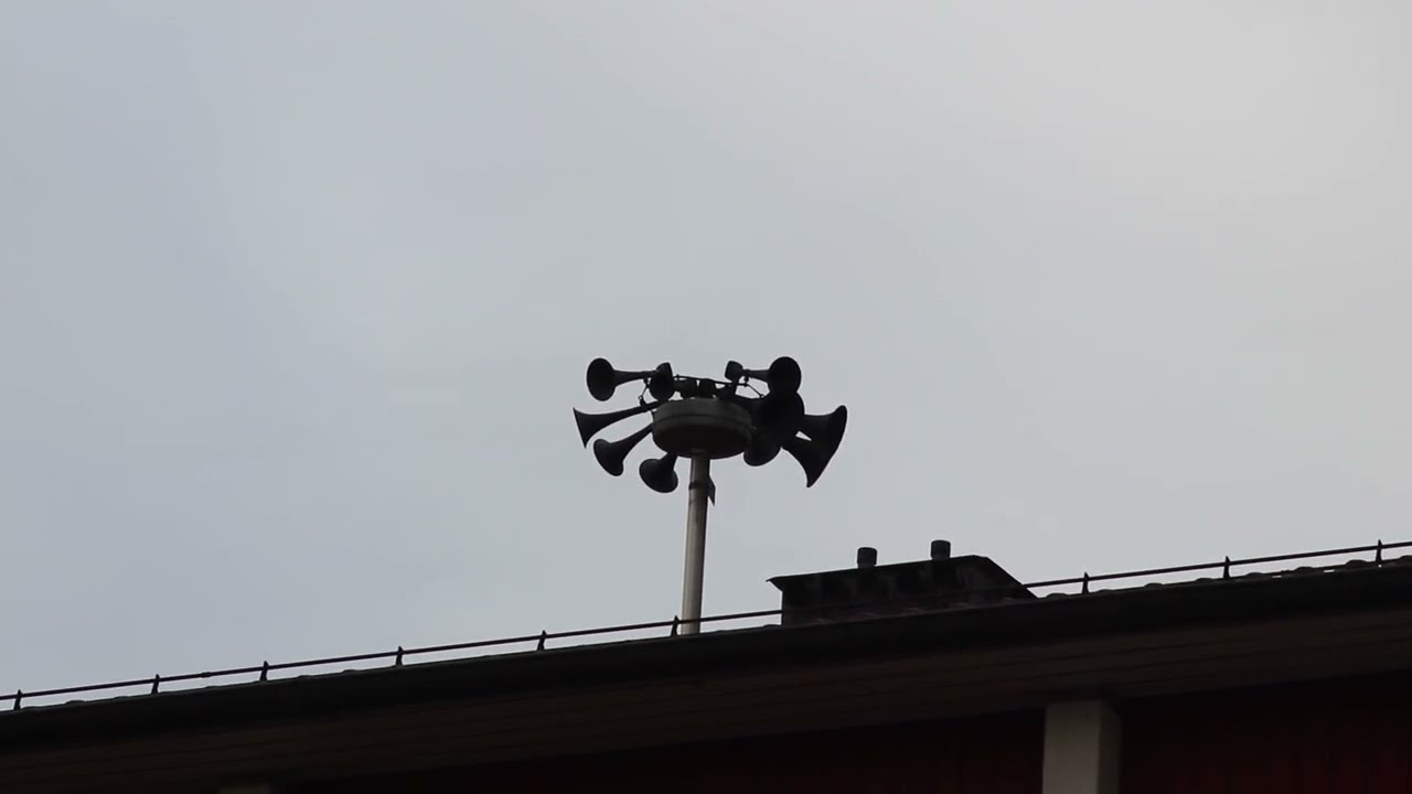 Sirenentest Schweiz 2024 (Kockum Sonics KTG-10)