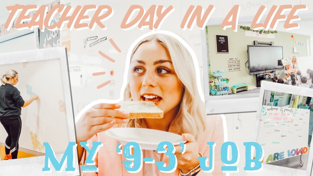 DAY IN THE LIFE PRIMARY TEACHER 2021 'MY NOT SO 9-3 JOB'