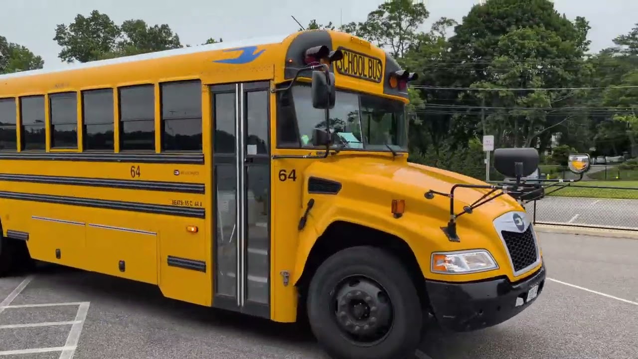 School Buses pulling into HS for PM after regents