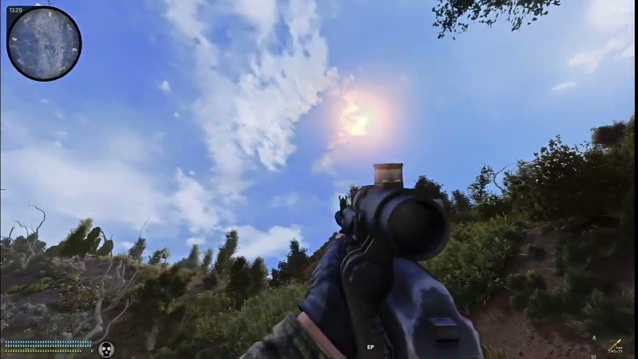 STALKER: Anomaly: Sounds of the zone. Exploring around Yantar and Agroprom.