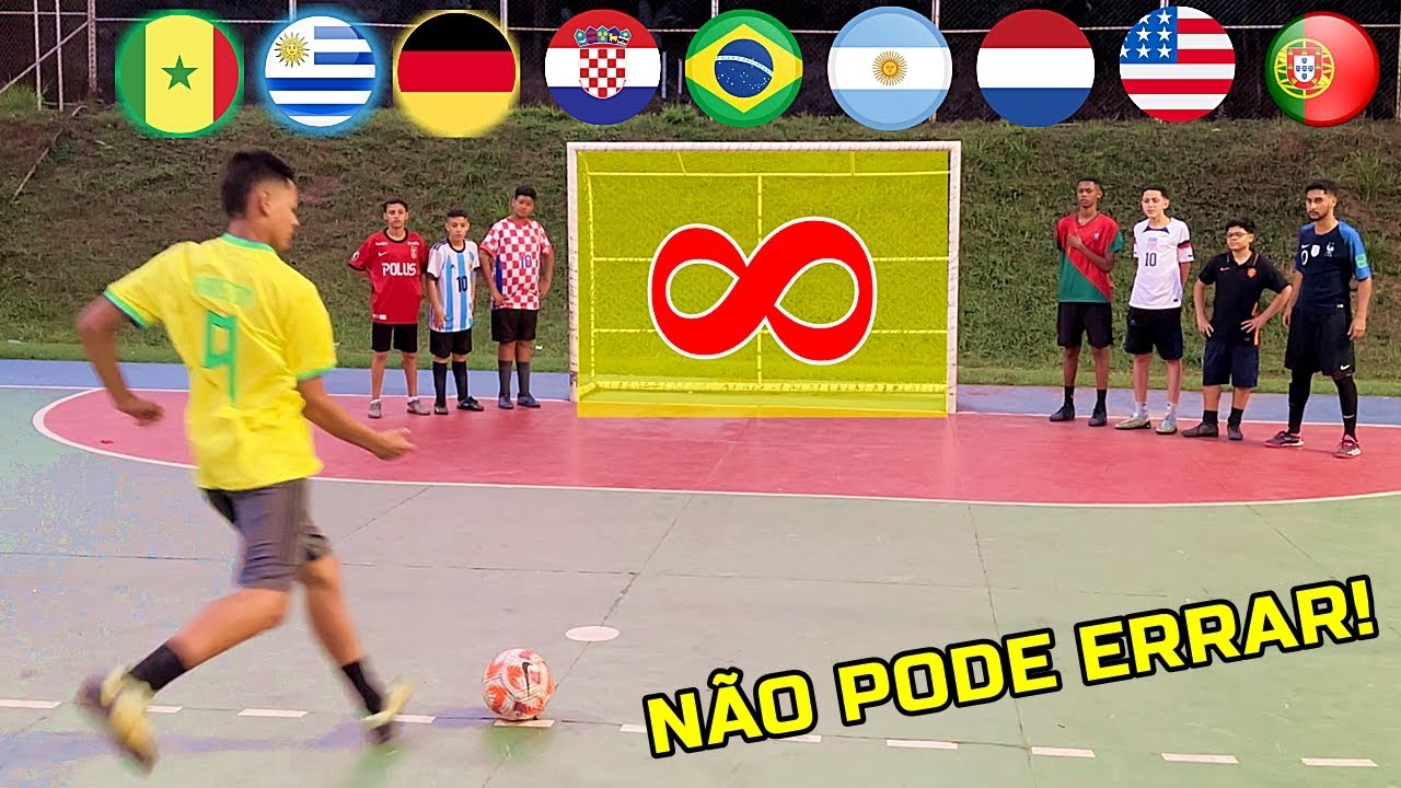 COPA DO MUNDO DE GOL INFINITO! QUEM ERRAR PAGA COM PETELECO ‹ Hariston ›