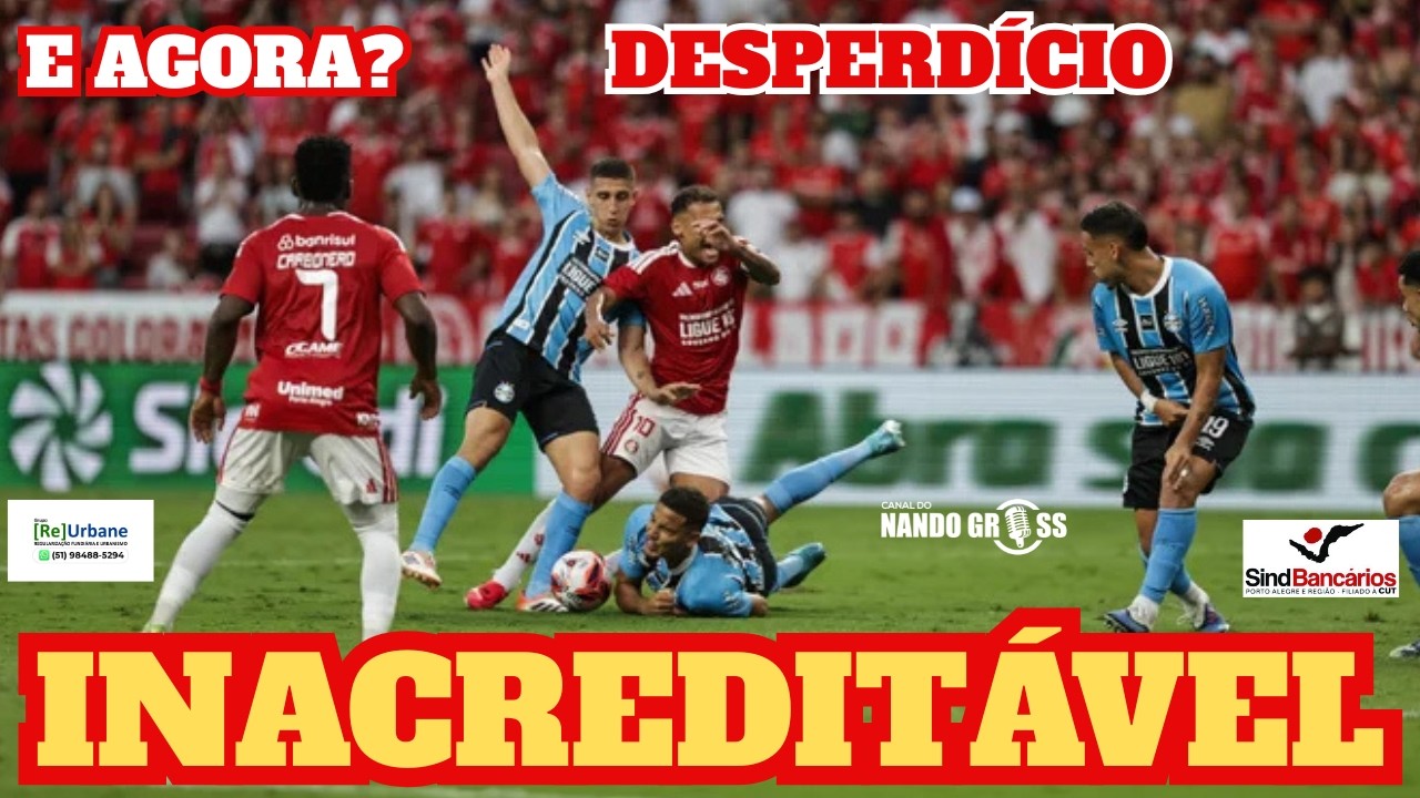 #INTER: INACREDITÁVEL PÊNALTI NÃO MARCADO/NÃO DÁ PARA PERDER TANTOS GOLS/JOGO DE UM TIME SÓ/E AGORA?