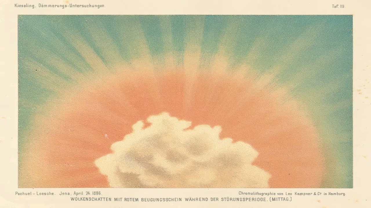 𝟏𝟖𝟖𝟔 𝐂𝐄: 𝐉𝐞𝐧𝐚, 𝐆𝐞𝐫𝐦𝐚𝐧 𝐄𝐦𝐩𝐢𝐫𝐞 - 𝐂𝐫𝐞𝐩𝐮𝐬𝐜𝐮𝐥𝐚𝐫 𝐑𝐚𝐲𝐬 𝐑𝐚𝐝𝐢𝐚𝐭𝐞𝐝 𝐓𝐡𝐫𝐨𝐮𝐠𝐡 𝐀𝐬𝐡-𝐋𝐚𝐝𝐞𝐧 𝐒𝐤𝐲