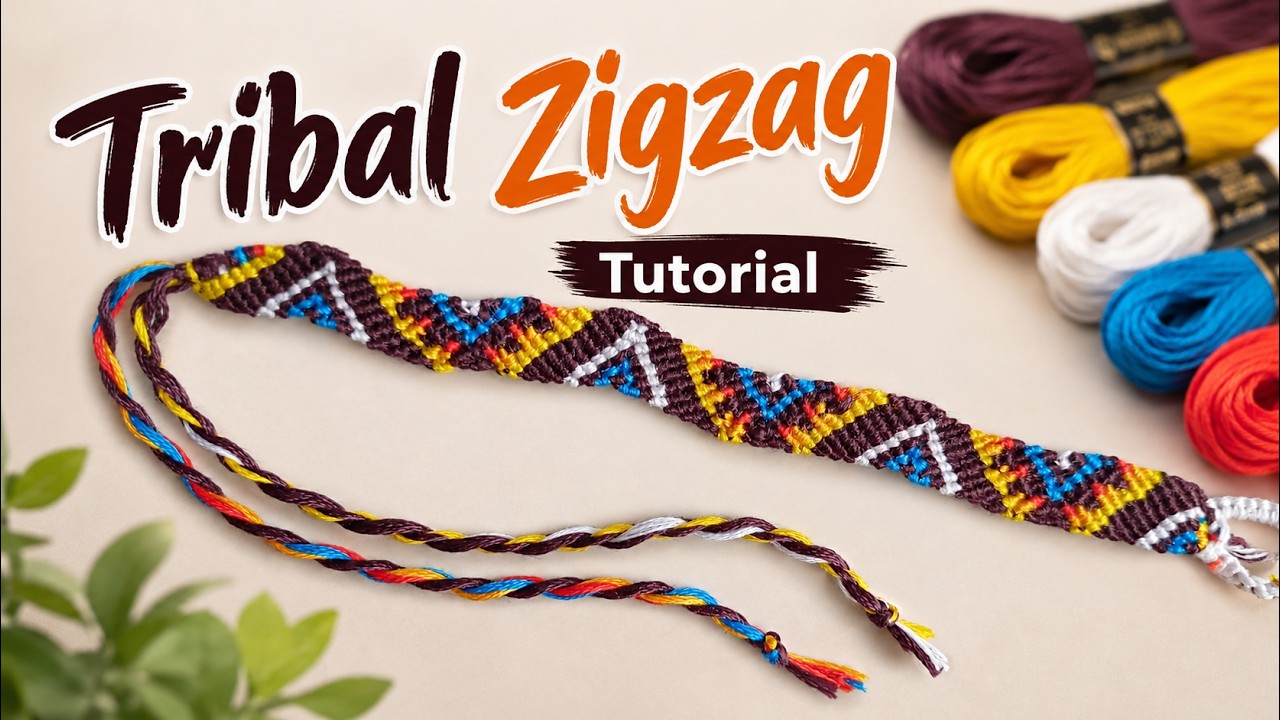 Bracelet Pattern #25005, My Braceletsbook, Friendship Bracelet, Thread wristband, Bracelet tutorial