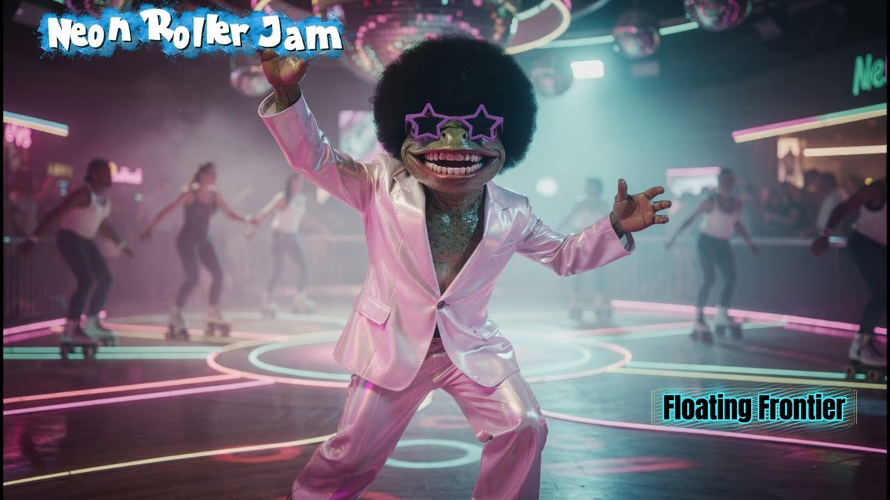 Neon Roller Jam - [Disco Music]