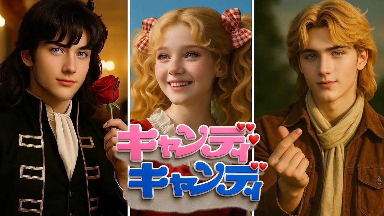Candy Candy Real Life version with more Characters! ✨ – A Nostalgic AI Tribute to the Classic Anime