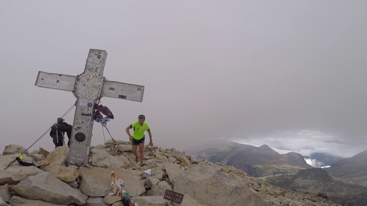 Marc Pinsach, récord ascenso al Aneto por Coronas desde Benasque: 2:20:15