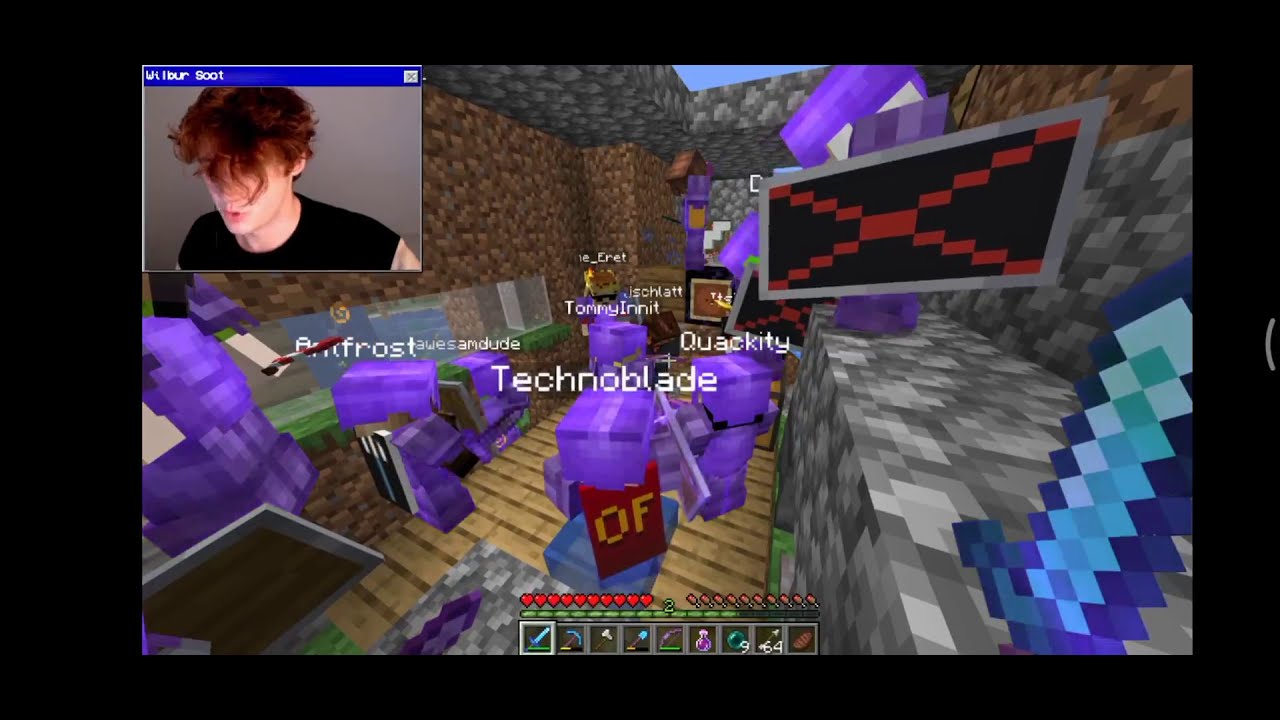 Schlatt resigning to L'Manberg's presidency [DREAM SMP]